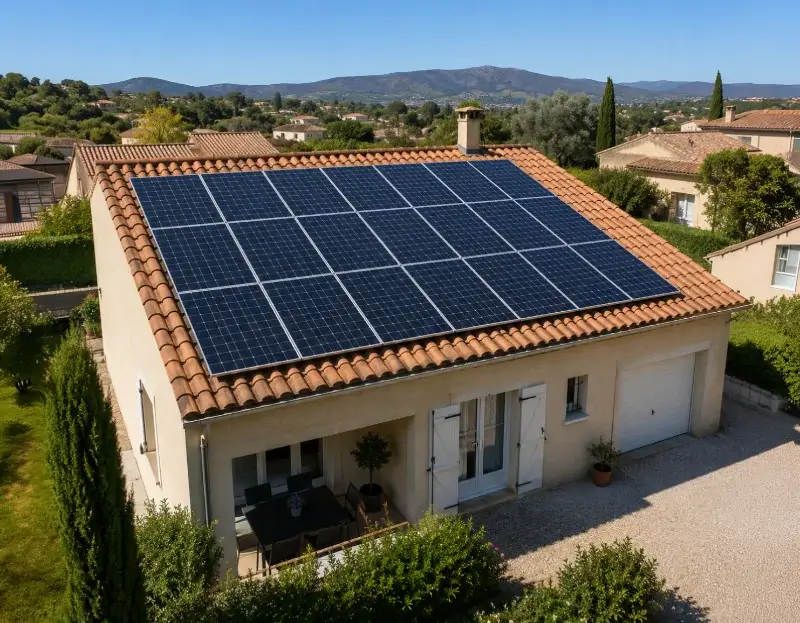 Prime à l'autoconsommation panneaux solaires Vert — aide financière de l'État